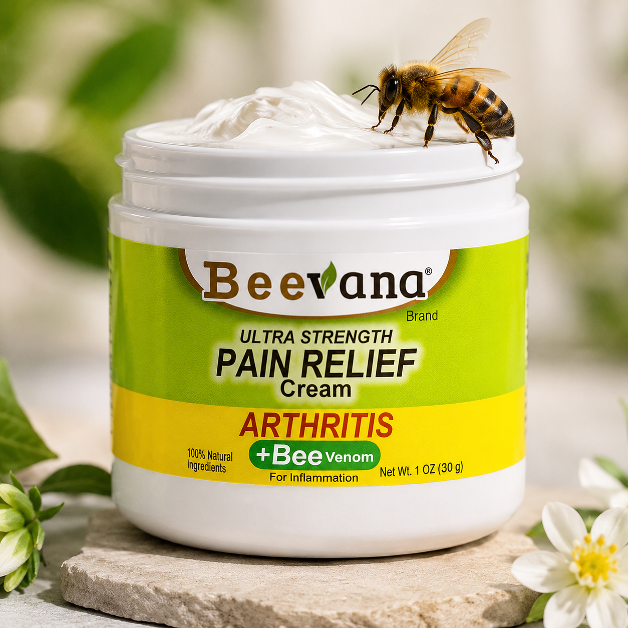 BEEVANA™ Crema para el Cuidado de Articulaciones y Músculos